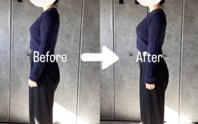 「反り腰が悩みなんです」と、ご相談に来られたお客様